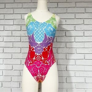 Farm Rio Women’s Tropical Graphic One-Piece Swimsuit